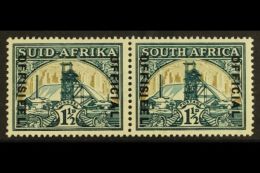 OFFICIALS 1½d Green And Gold Ovptd, Wmk Inverted, SG O22, Vf NHM For More Images, Please Visit... - Zonder Classificatie