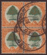 1926-27 6d Green & Orange, SG 32, Fine Used BLOCK Of 4 For More Images, Please Visit... - Unclassified