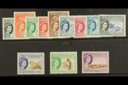 1953-58 Complete Definitive Set, SG 137/148, VFM (12) For More Images, Please Visit... - Somaliland (Herrschaft ...-1959)