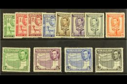 1938 KGVI Definitives Complete Set, SG 93/104, VFM. (12) For More Images, Please Visit... - Somaliland (Protectoraat ...-1959)