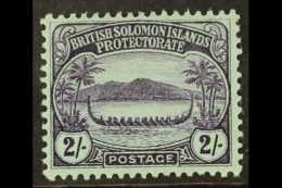 1908-11 2s Purple On Blue SG.15 VFM For More Images, Please Visit... - British Solomon Islands (...-1978)