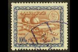 1967-74 100p Red-brown & Deep Blue Gas Oil Plant, SG 686, VFU For More Images, Please Visit... - Saudi Arabia