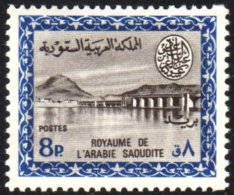 1964-72 8p Wadi Hanifa Dam, SG 564, VF NHM. For More Images, Please Visit... - Saoedi-Arabië