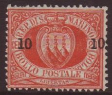 1892 "10" On 20c Rose, Sass 11, Fine Fresh Mint. For More Images, Please Visit... - Otros & Sin Clasificación