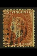1869 1s Brown, P11 - 12½, SG 14, Very Fine Used. For More Images, Please Visit... - St.Vincent (...-1979)