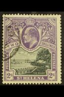 1903 2s Black And Violet, SG 60, Fine Used. For More Images, Please Visit... - St. Helena