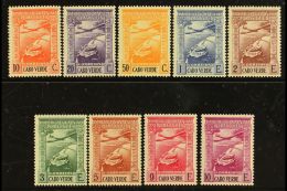 CAPE VERDE 1938 AIR Complete Set, SG 307/15, NHM. (9) For More Images, Please Visit... - Sonstige & Ohne Zuordnung