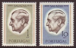 1971 1E & 10E Salazar Perf 12,SG 1422a+1424a,Mi 1136A+1138A,NHM,2 For More Images, Please Visit... - Altri & Non Classificati