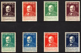 1940 Stamp Centenary Set, SG 920/27, VFM, Slight Gum Toning (8) For More Images, Please Visit... - Other & Unclassified