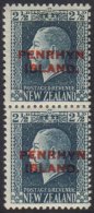 1917-20 2½d Blue Mixed Perf Pair, SG 24b, Very Fine Mint For More Images, Please Visit... - Penrhyn