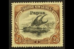 1907 2s6d Small "Papua" Ovpt, Wmk Vertical, SG 45a, Fine Mint. For More Images, Please Visit... - Papua New Guinea