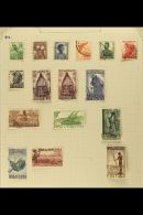 1952-1979 Vfu All Diff Colln On Leaves (130 Stamps & 14 Covers) For More Images, Please Visit... - Papúa Nueva Guinea