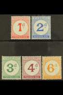 POSTAGE DUE 1950 Complete Set, SG D1/5, VFM. (5) For More Images, Please Visit... - Nyassaland (1907-1953)