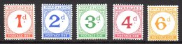 POST DUE 1950 Complete Set, D1/5, Superb Mint, Some Nhm (5) For More Images, Please Visit... - Nyasaland (1907-1953)