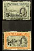 1936 KGV 10s & £1 Pictorial Defins SG 44/5 VFM (2) For More Images, Please Visit... - Sonstige & Ohne Zuordnung