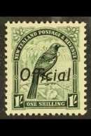 OFFICIAL 1936 1s Deep Green Opt, SG O118, NHM, Fresh For More Images, Please Visit... - Other & Unclassified