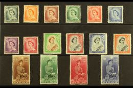 1953-59 QEII Definitives Set, SG 723/36, NHM. (16) For More Images, Please Visit... - Other & Unclassified