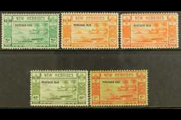 ENGLISH Postage Dues 1938 Opts Complete Set, SG D6/10, Vfm (5) For More Images, Please Visit... - Other & Unclassified