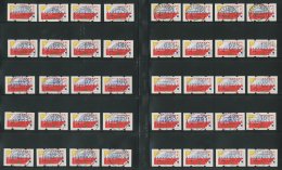 FRAMA LABELS 1989-90 Vfu Colln,diff Vals & Town FDI Cds's (66) For More Images, Please Visit... - Otros & Sin Clasificación
