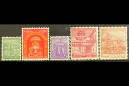 1956 Coronation Complete Set, SG 97/101, Vfm, Fresh (5) For More Images, Please Visit... - Nepal