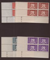 1946 Air Set,Yv 15/8,vf NHM Corner 'Coin Dates' DATED BLOCKS Of 4 For More Images, Please Visit... - Other & Unclassified