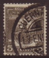 1937 5c Olive Brown, Scott 733B, SG 586, Fine Used For More Images, Please Visit... - Messico