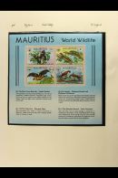 1978 Endangered Species Mini-sheet, SG MS561, NHM For More Images, Please Visit... - Mauritius (...-1967)