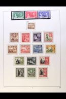 1937-52 Complete KGVI Mint Collection, SG 214/260. (50+ Stamps) For More Images, Please Visit... - Malta (...-1964)