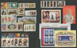 1974-98 Never Hinged Mint Colln Sets & M/s's (45+ Stamps, 11 M/s) For More Images, Please Visit... - Lesotho (1966-...)