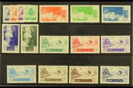 1955 (March) Complete Set Inc Airs, SG 510/25, NHM Fresh (16) For More Images, Please Visit... - Líbano