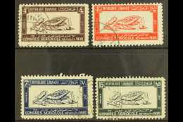 1930 Silk 4p, 4½p, 7½p & 15p, SG 157/59 And 161, Vf Cds Used (4) For More Images, Please Visit... - Libanon