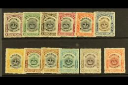 1902-03 Complete Set, SG 117/128, Mint, Lovely Fresh Colours. (12) For More Images, Please Visit... - Noord Borneo (...-1963)