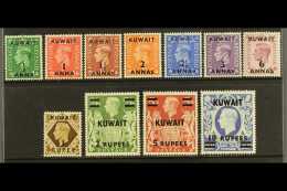 1948-49 Opts Complete Set, SG 64/73a, NHM, Very Fresh (11) For More Images, Please Visit... - Koeweit