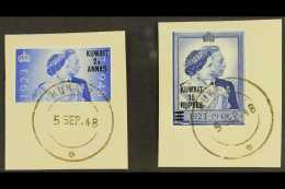 1948 Wedding Set, SG 74/75, Superb Cds Used On Pieces (2) For More Images, Please Visit... - Kuwait