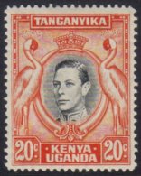 1941 20c Black And Orange, Perf 14, SG 139a, Very Fine Mint For More Images, Please Visit... - Vide