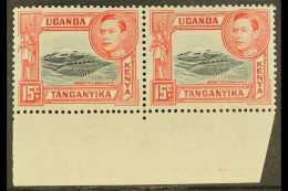 1938 15c Perf 13¼ SG 137, Fine Nhm Lower Marginal Pair. For More Images, Please Visit... - Vide