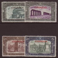 CYRENAICA 1930 Military Overprint Set, Sass S17, VFM (4) For More Images, Please Visit... - Andere & Zonder Classificatie