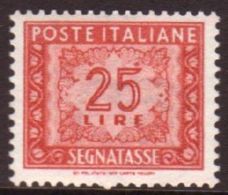 POST DUE 1947-54 25L Brown-rose, Sass 107, NHM For More Images, Please Visit... - Zonder Classificatie