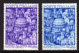 1950 Holy Year Complete Set,SG 746/47,Sass 620/21,vf NHM,fresh(2) For More Images, Please Visit... - Non Classificati