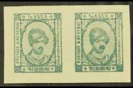 KISHANGARH 1947  ¼a IMPERF PAIR, SG 82a, Vf Unused As Issued For More Images, Please Visit... - Other & Unclassified