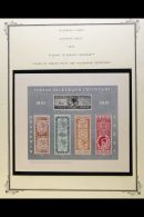 1951 "Indian Telegraphs Centenary" Souvenir Sheet, NHM For More Images, Please Visit... - Other & Unclassified