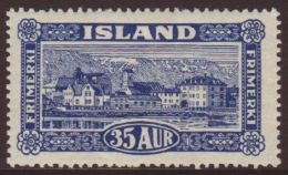 1925 35a Blue "View Of Iceland", Mi 117, Very Fine Mint For More Images, Please Visit... - Otros & Sin Clasificación