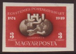 1949-50 3Ft UPU Anniv. Imperf (ex Min Sheet), Mi 1111B, VF NHM. For More Images, Please Visit... - Sonstige & Ohne Zuordnung