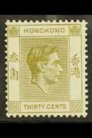 1938-52 30c Yellow Olive, SG 151, Very Fine Mint For More Images, Please Visit... - Other & Unclassified