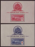 1949 Air Anti-TB Sanatorium Both Mini-sheets,Sc CB7a/8a,vfm(2) For More Images, Please Visit... - Haiti