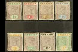 1895 CA Wmk Set, SG 48/55, Fine Mint (8 Stamps) For More Images, Please Visit... - Granada (...-1974)