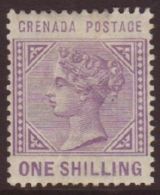 1883 1s Pale Violet, SG 36, Vfm, Fresh For More Images, Please Visit... - Granada (...-1974)