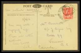 1916 Stampless OAS Ppc Gib Cds + Canada 2c Stamp Overlayed For More Images, Please Visit... - Gibraltar