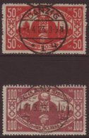 1923 Peoples Fund Set, Mi 131/132, Very Fine Used (2 Stamps) For More Images, Please Visit... - Sonstige & Ohne Zuordnung