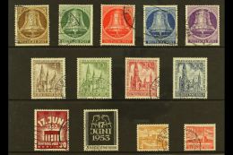 1953 Year Set, Mi 101/13, Very Fine Used (13 Stamps) For More Images, Please Visit... - Other & Unclassified